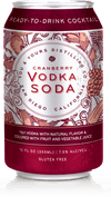 You & Yours Cranberry Vodka Soda Single Can