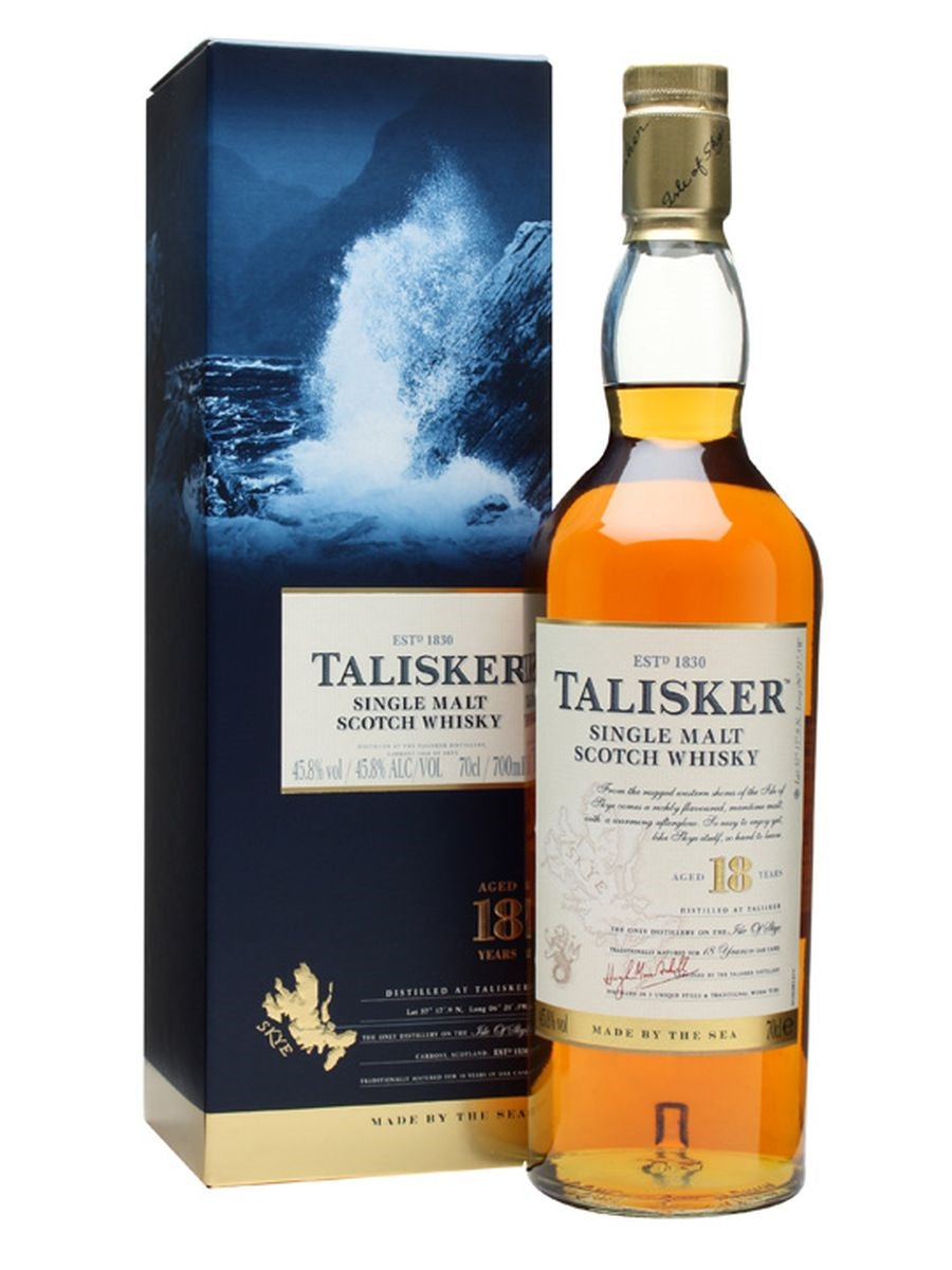 Talisker 18 Year Old Single Malt Scotch Whisky 750 ml – HarborMarketSD