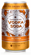 You & Yours Tangerine Vodka Soda Single Can
